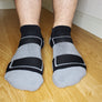 Performance Footie Sox - Gray