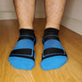 Performance Footie Sox - Blue