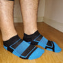 Performance Footie Sox - Blue
