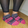 Performance Footie Sox - Magenta