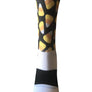 Candy Corn Black Novelty Fun Athletic Socks- The Sox Box