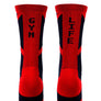 Gym Life Navy Performance Crew Socks- The Sox Box
