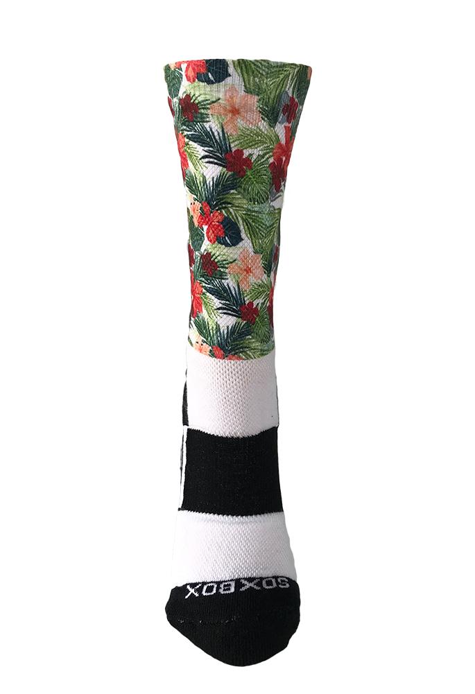 Hibiscus Flowers Novelty Socks- The Sox Box