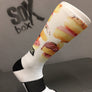 Mmmm Donuts White Novelty Crew Socks- The Sox Box