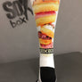 Mmmm Donuts White Novelty Crew Socks- The Sox Box