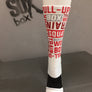 WOD Sox White Novelty Crew Socks- The Sox Box