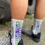 WOD Sox Blue and Green Novelty Socks- The Sox Box