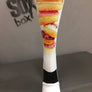 Mmmm Donuts White Novelty Crew Socks- The Sox Box