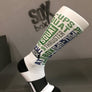 WOD Sox Blue and Green Novelty Socks- The Sox Box