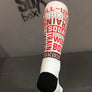 WOD Sox White Novelty Crew Socks- The Sox Box