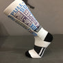 WOD Novelty Blue and Purple Socks- The Sox Box