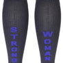Strong Woman Grey Compression Sleeves- The Sox Box
