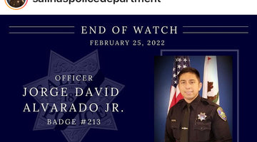 Fundraiser for Fallen Officer Jorge David Alvarado of the Salinas Police Department