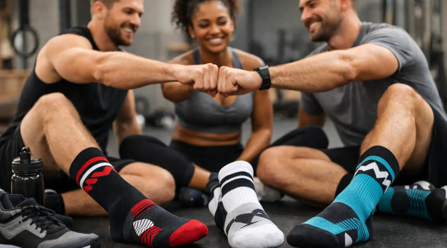 Custom Socks for Gyms That Build Community