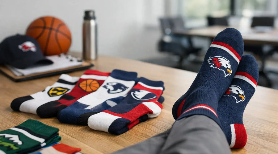Custom Branded Socks Guide for Teams