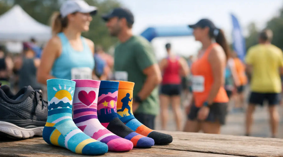 Custom Socks for Charity Runs That People Keep