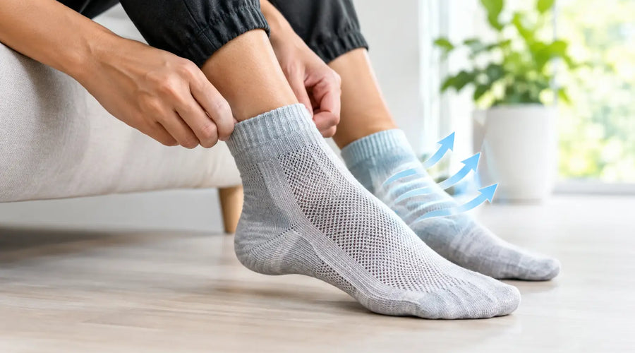 Are Socks Breathable? What Keeps Feet Cooler