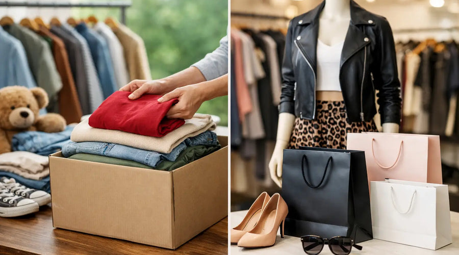 Donation Apparel vs Fast Fashion: What Matters