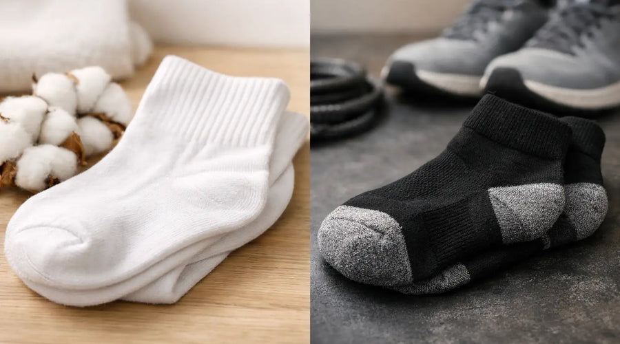 Cotton vs Performance Socks: Which Wins?