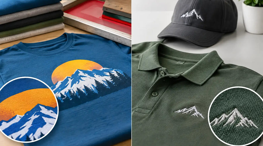 Screenprint Versus Embroidered Apparel: Which Wins?