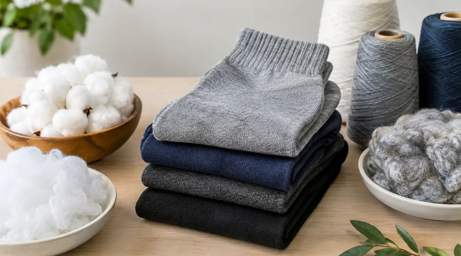 A Guide to Sock Material Blends That Perform