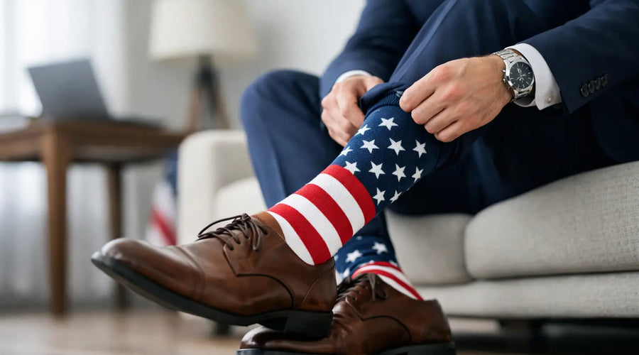 How to Style Patriotic Socks With Confidence