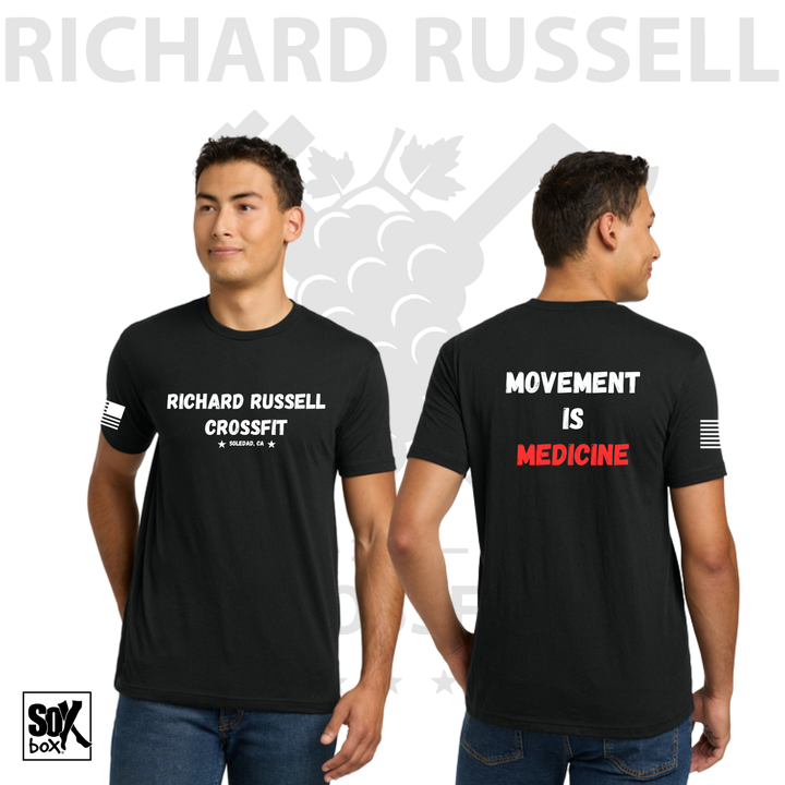 RRCF Soledad Movement is Medicine Unisex Short Sleeve Shirt- The Sox Box
