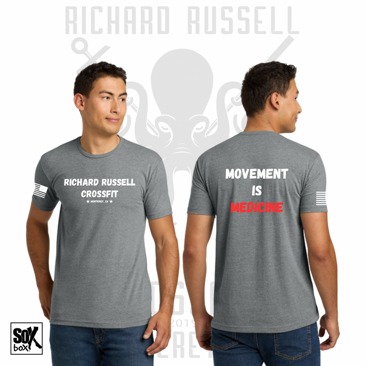 RRCF Monterey Movement is Medicine Unisex Short Sleeve Shirt- The Sox Box