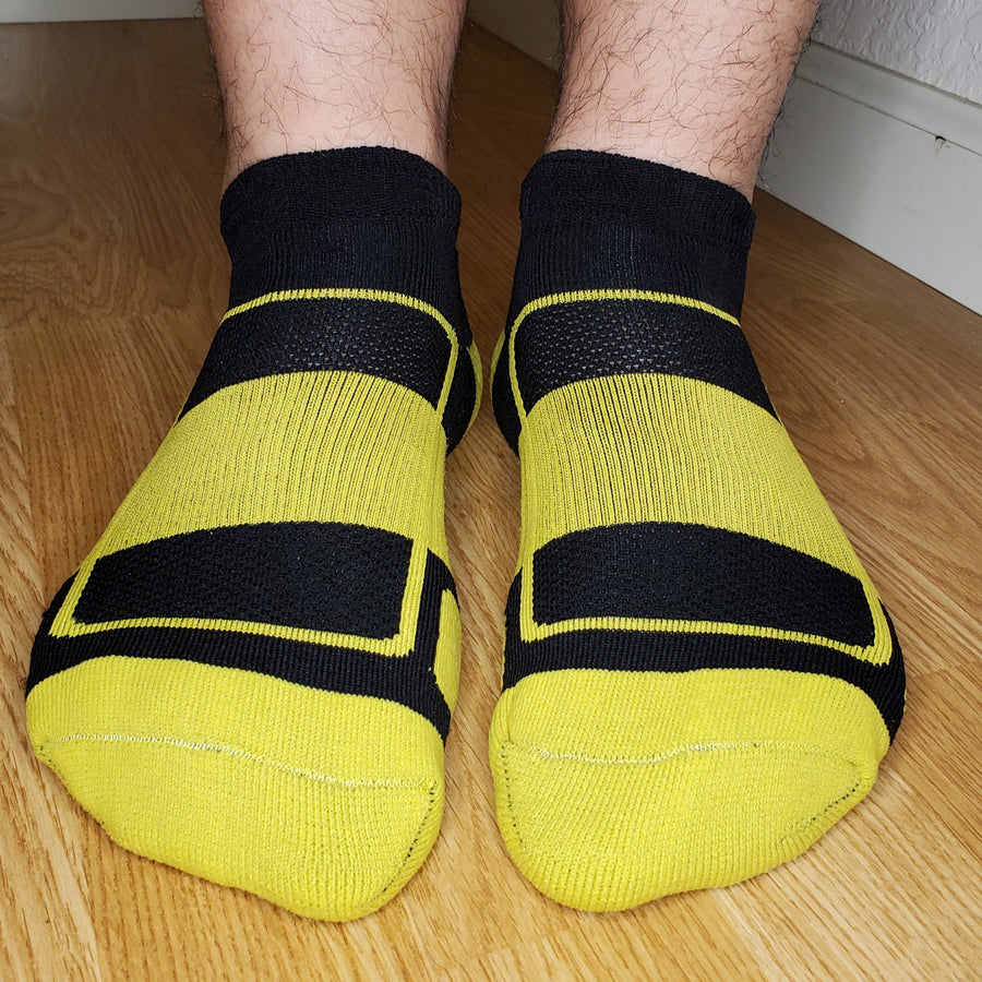 Performance Footie Sox - Yellow