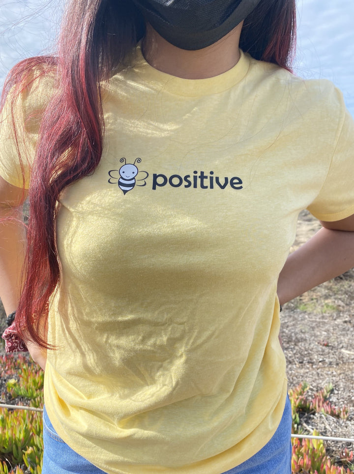 Bee Positive Inspirational T-Shirt- The Sox Box