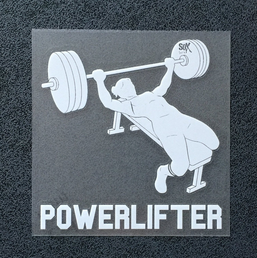 Powerlifter (Woman Bench) Decal