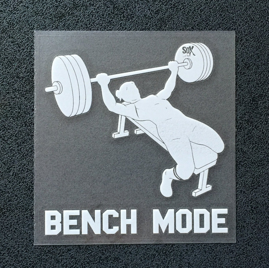 Bench Mode (Woman) Decal