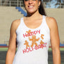 Happy Holigainz Women's Workout Triblend Tank- The Sox Box