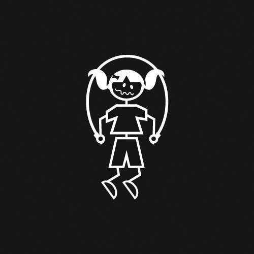 Jump Rope (Girl) Decal