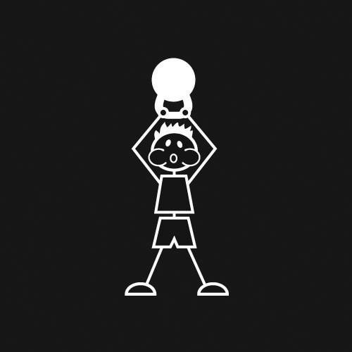 Kettlebell (Boy) Decal