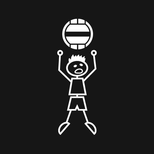 Wall Ball (Boy) Decal
