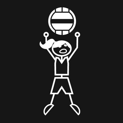 Wall Ball (Woman) Decal