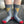 Pizza Grey Athletic Fun Crew Socks- The Sox Box