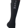 Team Rubicon Black Athletic Knee High Socks- The Sox Box