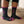 Girl Power Women's Black and Pink Athletic Crew Socks- The Sox Box
