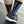 Police Thin Blue Line Black Athletic Crew Socks - The Sox Box