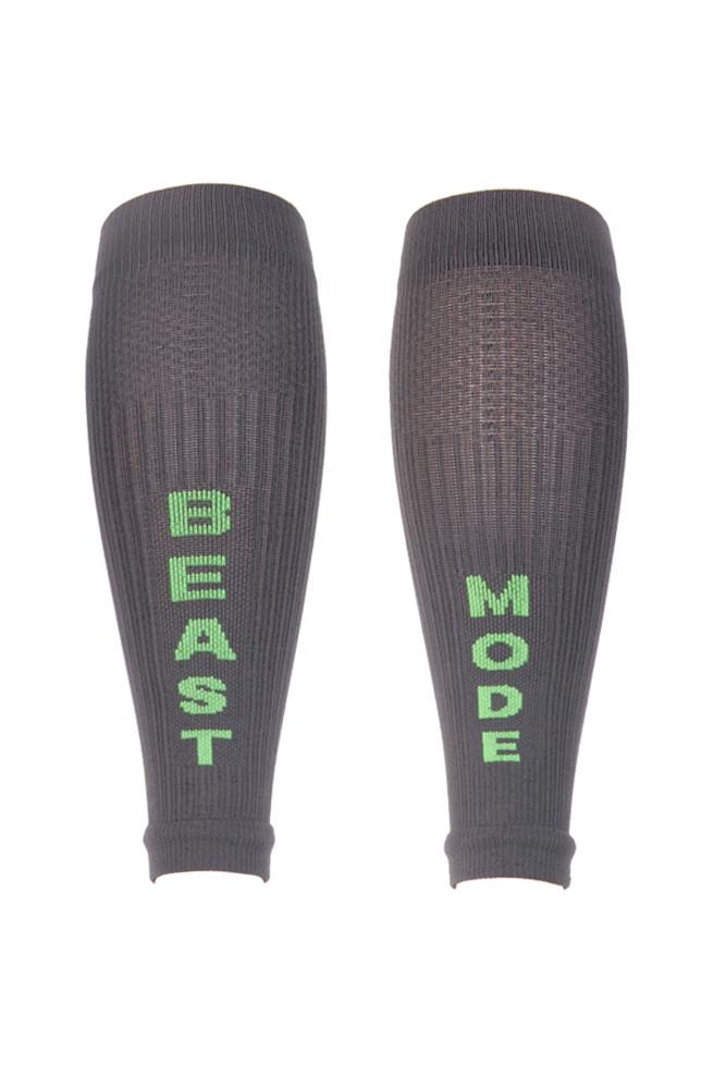 Beast Mode Grey Compression Sleeves - The Sox Box