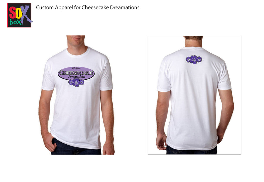 Cheesecake Dreamations Unisex Short Sleeve Shirt- The Sox Box
